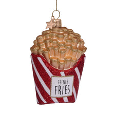 Christmas Glitter French Fries Ornament