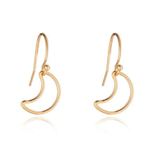 Gold Filled Charm Drop Earrings by MoMuse
